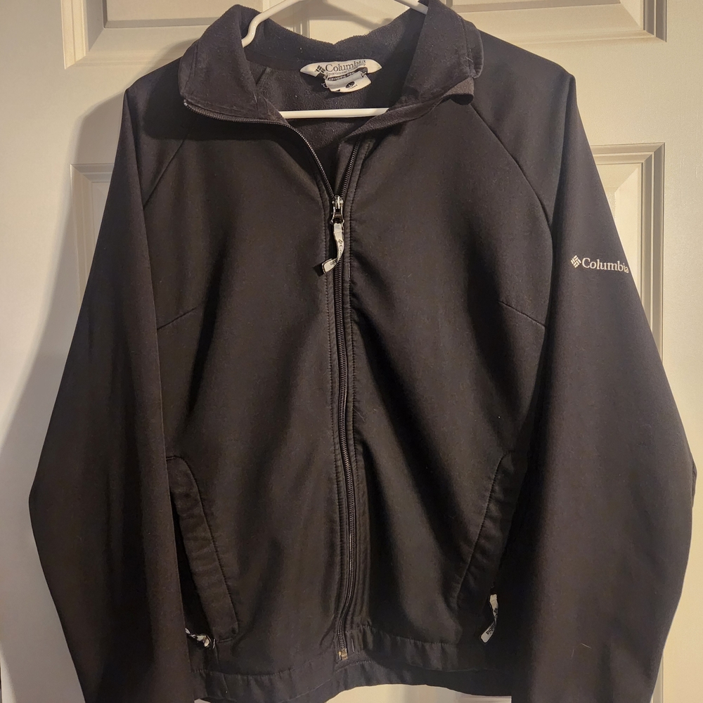 Columbia Black Zip-Up Jacket